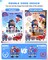 4th of July Window Clings - 102Pcs 4th of July Decorations (Sunflower)